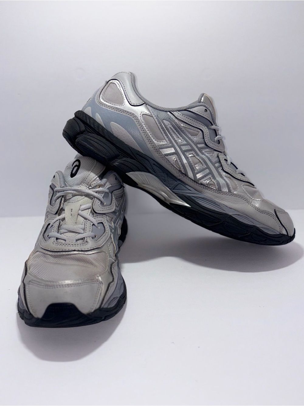 ASICS Men’s Gel-NYC Mid Grey Sheet Rock Sneaker Running Shoes 1203A280